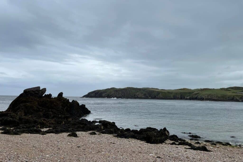 Porth Wen Beach View