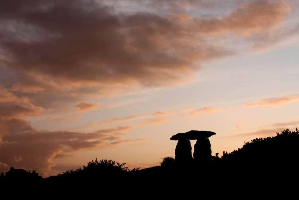 Rhoscolyn Burial Chamber Sunset