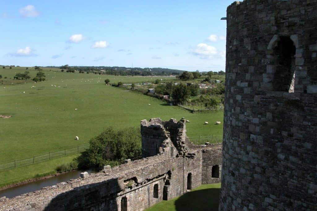 Beaumaris Castle Outer Wall